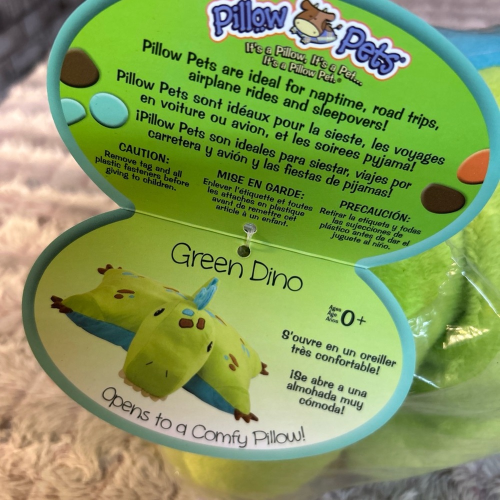 Pillow Pets It Is A Pillow It's A Pet
Green Dino